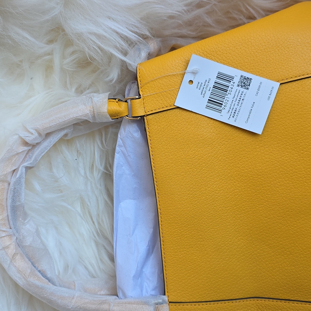 Kate Spade Mustard Yellow Satchel - Picture 5 of 13